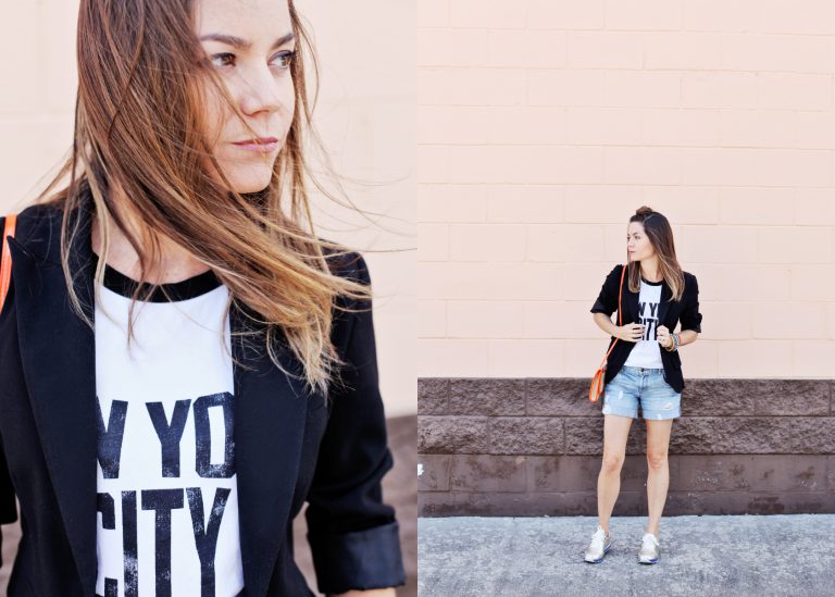 What I Wore &ndash; Girlfriend Jean Shorts