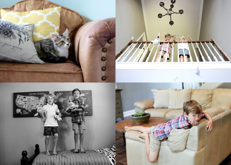 The Akridge Family At Home