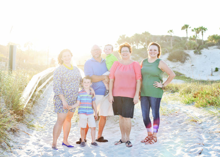 The Pritchard Family &ndash; At Hanna Park