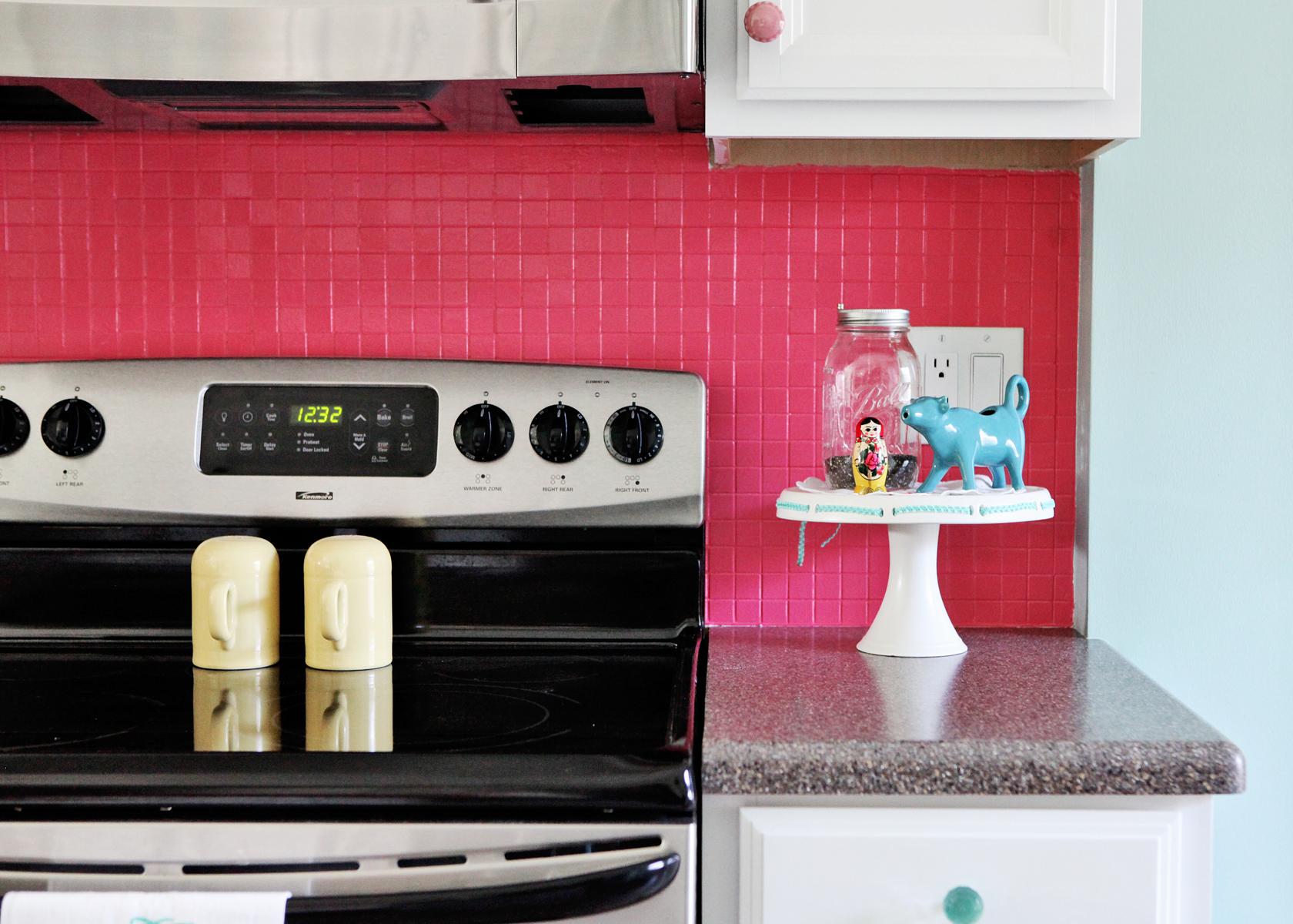 colorful kitchen makeover