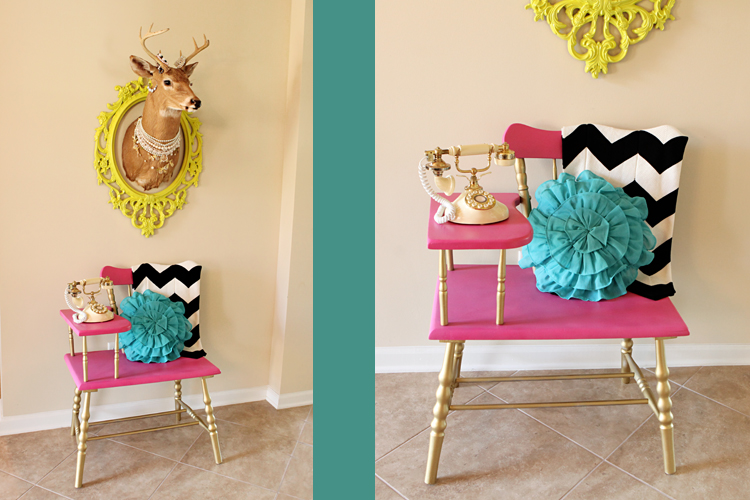 Phone Table &ndash; Before & After