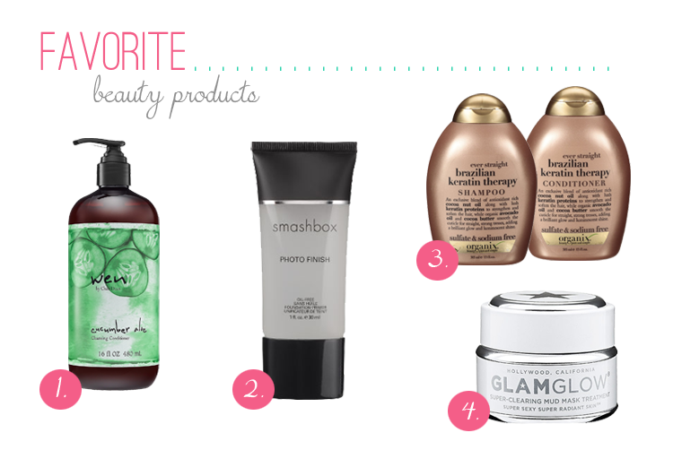 A Few of My Favorite Beauty Products