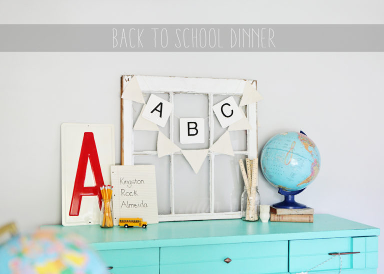 Back to School Dinner