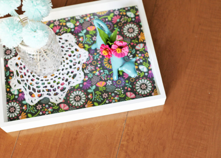 DIY Wood Serving Tray